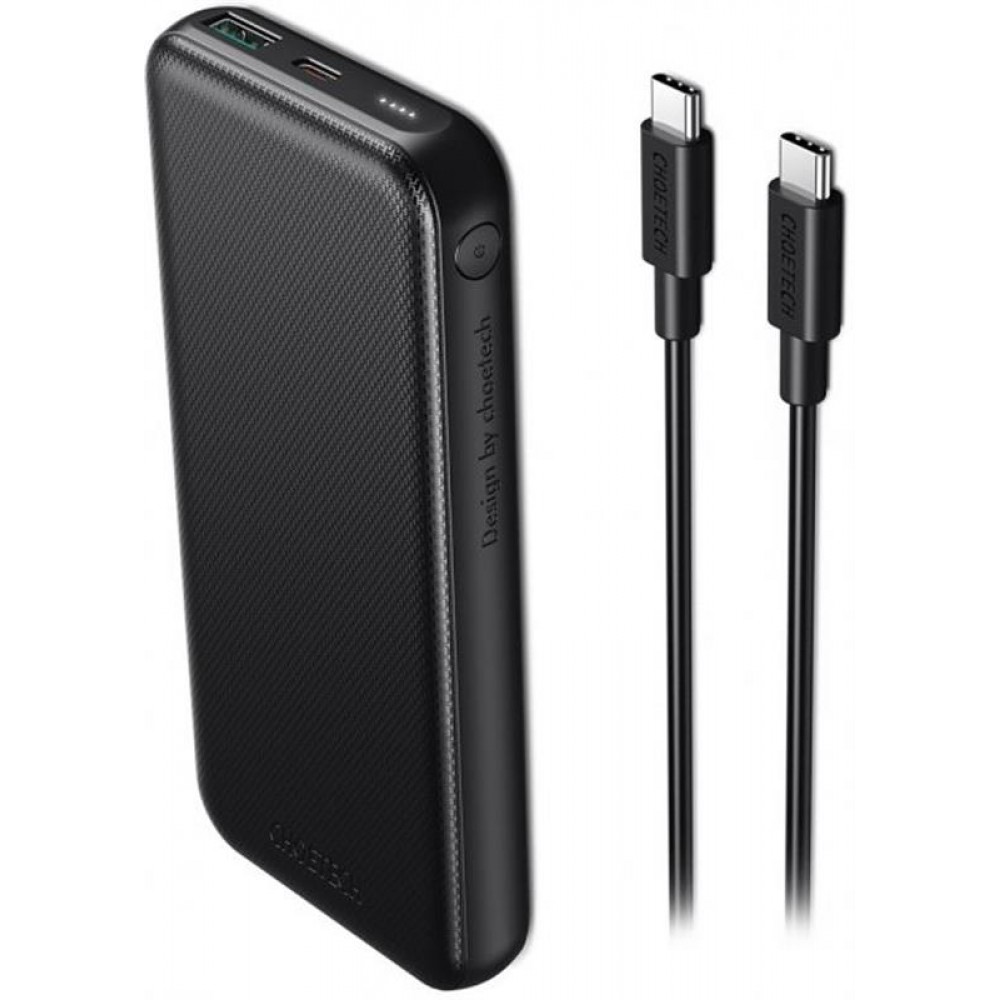 Универсальная мобильная батарея Choetech B627 10000mAh Black (B627-V3-CC-BK)