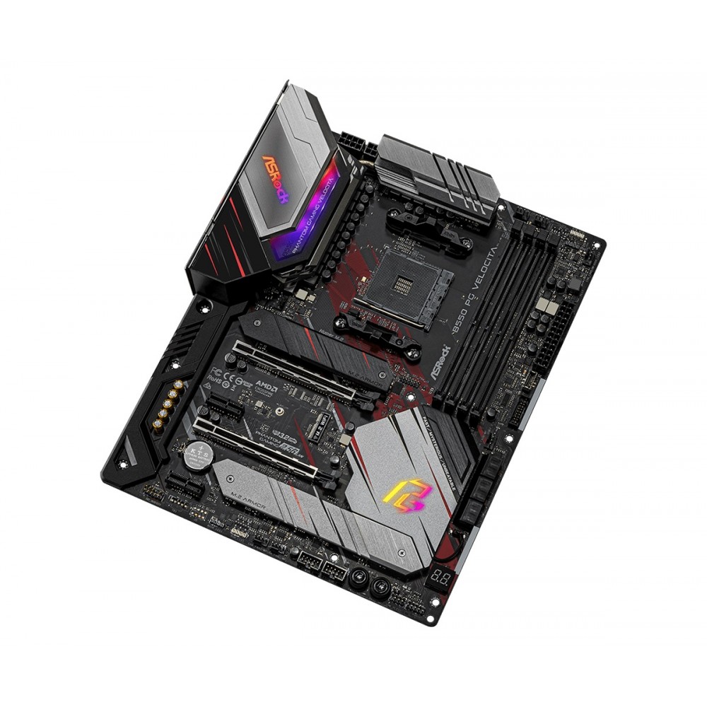 Материнская плата ASRock B550 PG Velocita Socket AM4