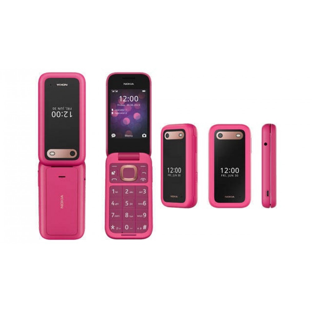 Мобильный телефон Nokia 2660 Flip Dual Sim Pop Pink