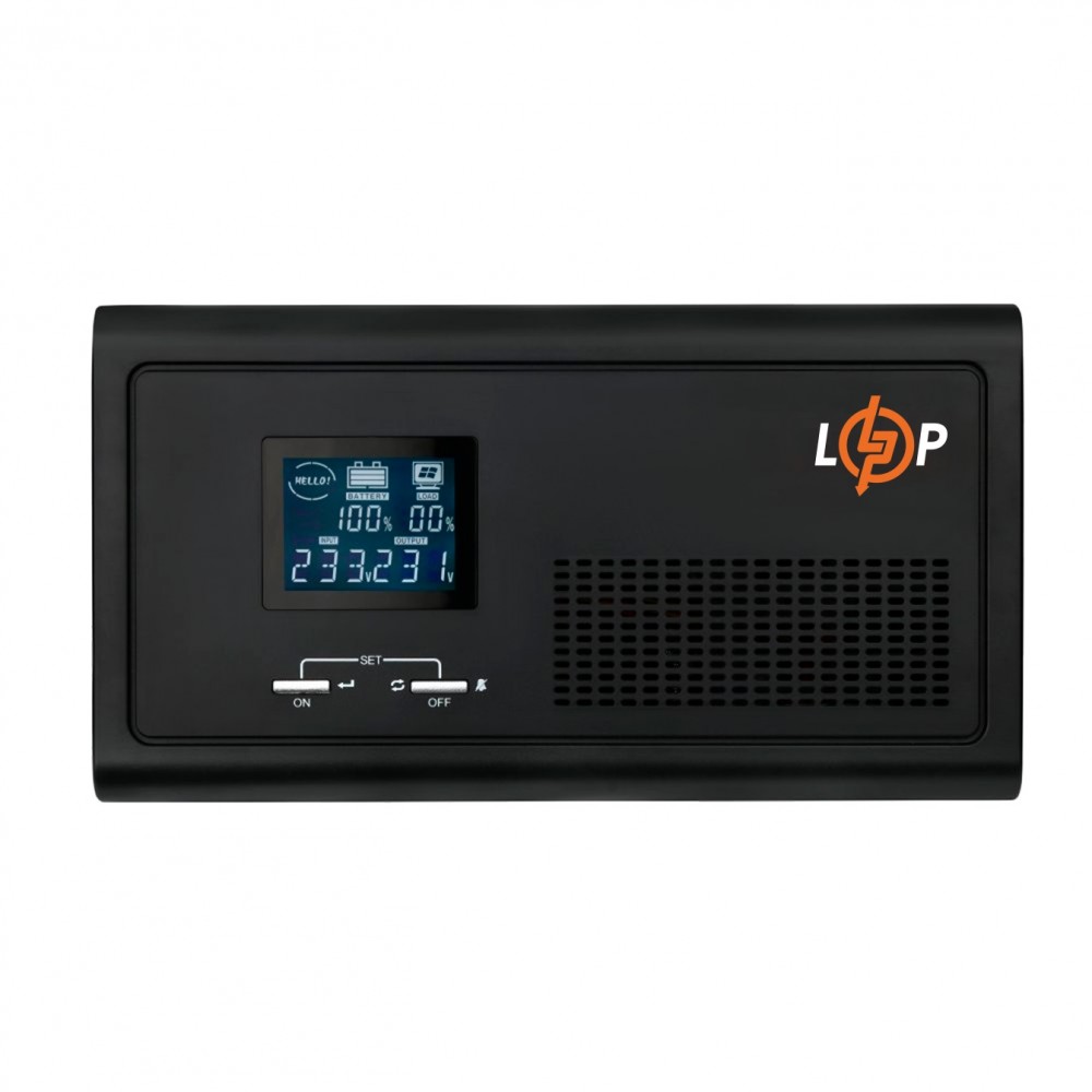 Источник бесперебойного питания LogicPower LPE-B-PSW-1000VA+ (600Вт) 1-30A, с правильной синусоидой 12V