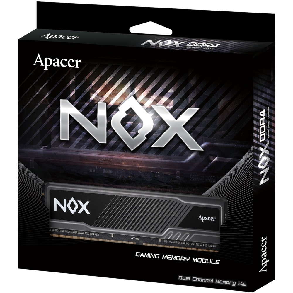 Модуль пам`ятi DDR4 2x16GB/3200 Apacer NOX (AH4U32G32C28YMBAA-2)