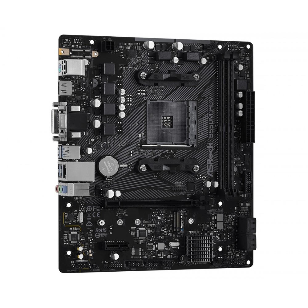 Материнская плата ASRock B550M-HDV Socket AM4