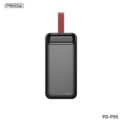 Универсальная мобильная батарея Proda PD P-96 30000mAh Black (PRD-PD-96-BK)