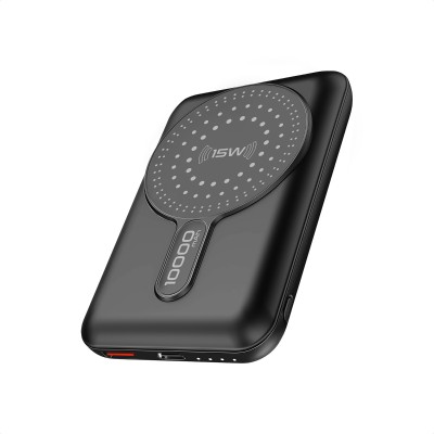 Универсальная мобильная батарея Promate PowerMag-10Pro Black 10000mAh