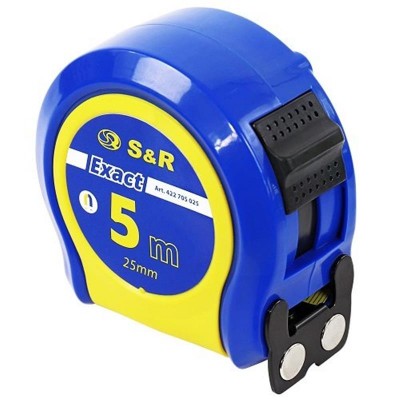 Рулетка S&R Exact 5x25 мм (422705025)