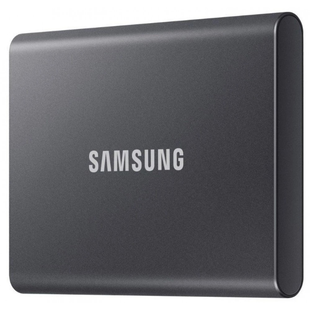 Накопитель наружный SSD 2.5" USB 1.0TB Samsung T7 Titan Gray (MU-PC1T0T/WW)