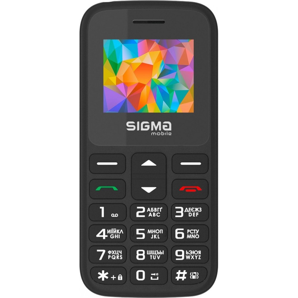 Мобильный телефон Sigma mobile Comfort 50 Hit 2020 Dual Sim Black (4827798120910)