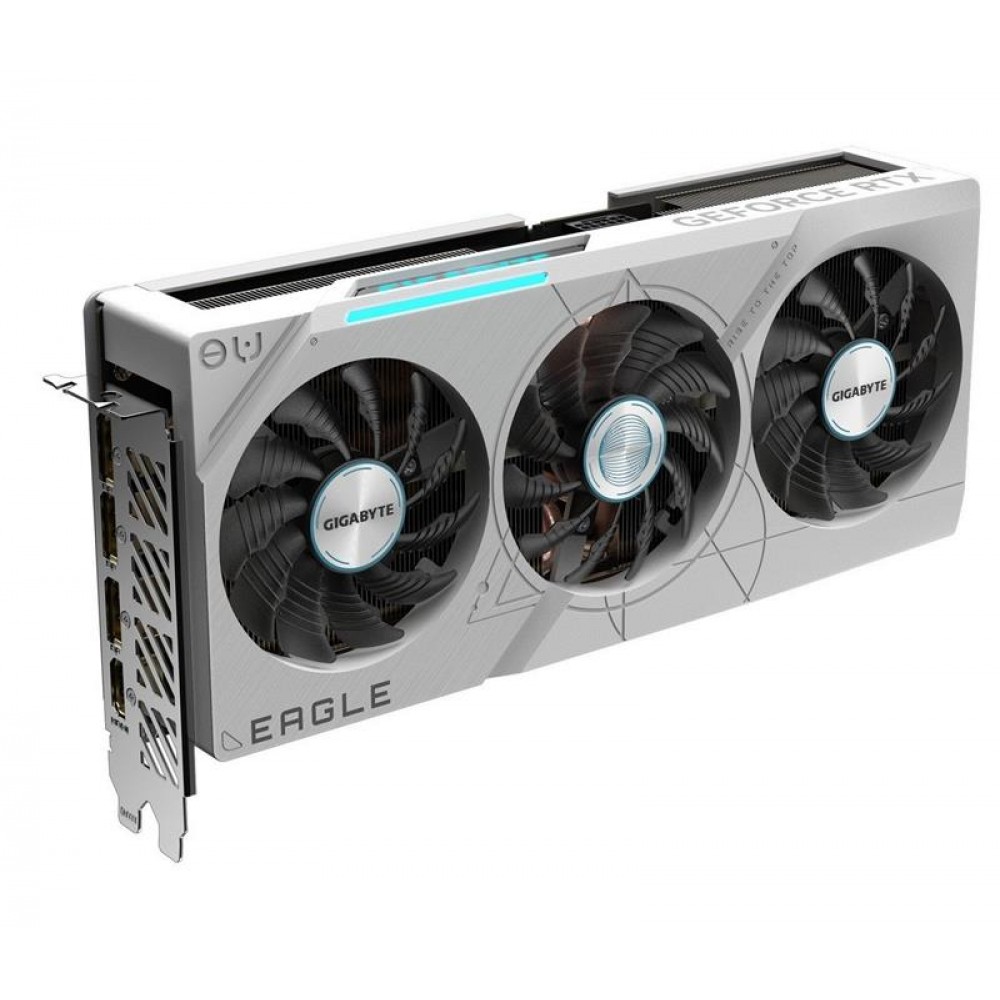 Видеокарта GF RTX 4070 Ti Super 16GB GDDR6X Eagle OC Ice Gigabyte (GV-N407TSEAGLEOC ICE-16GD)