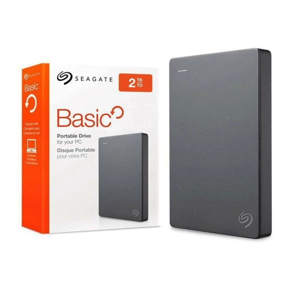 Внешний жесткий диск 2.5" USB 2.0TB Seagate Bacis Black (STJL2000400)