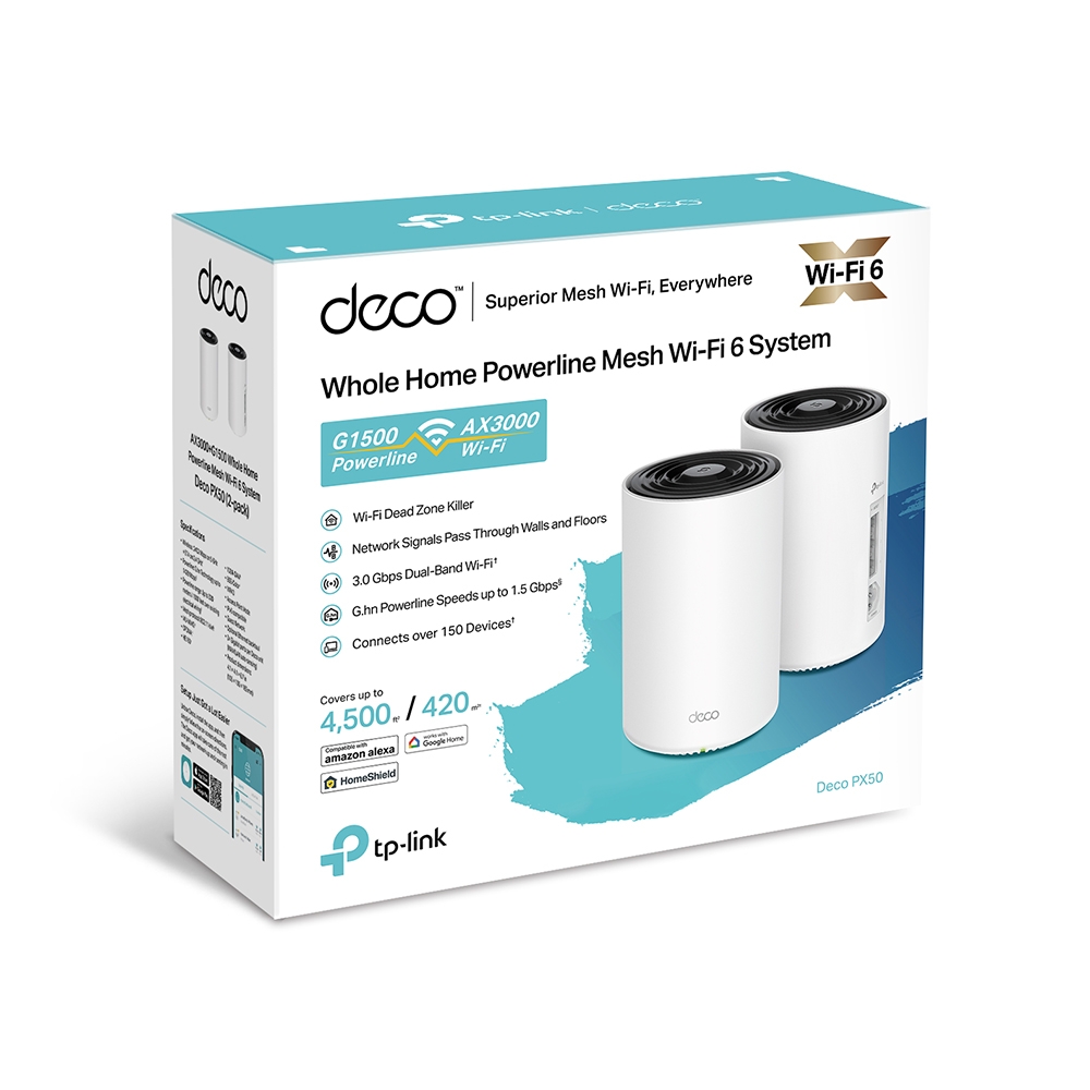 WiFi Mesh система TP-Link Deco PX50(2-pack)