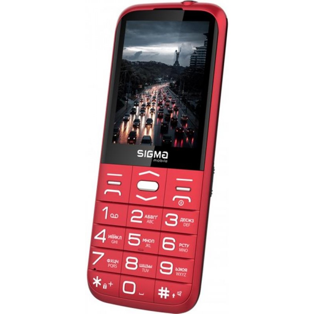 Мобильный телефон Sigma mobile Comfort 50 Grace Dual Sim Red