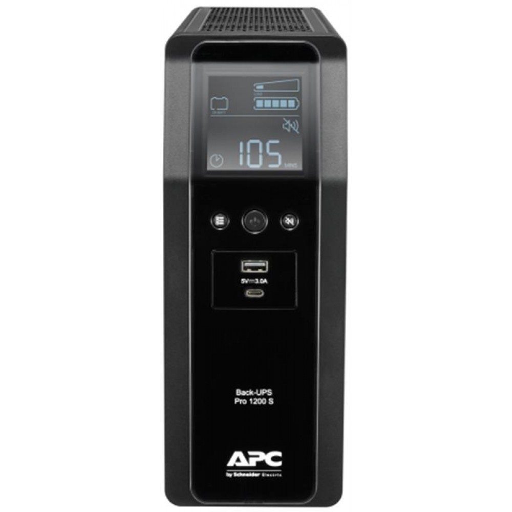 ИБП APC Back-UPS Pro 1200VA, USB, 6хС13 (BR1200SI)