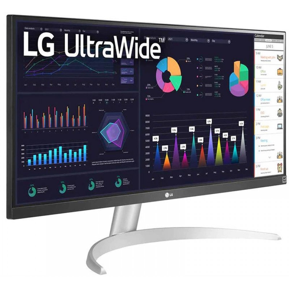 Монiтор LG 29" UltraWide 29WQ600-W IPS White