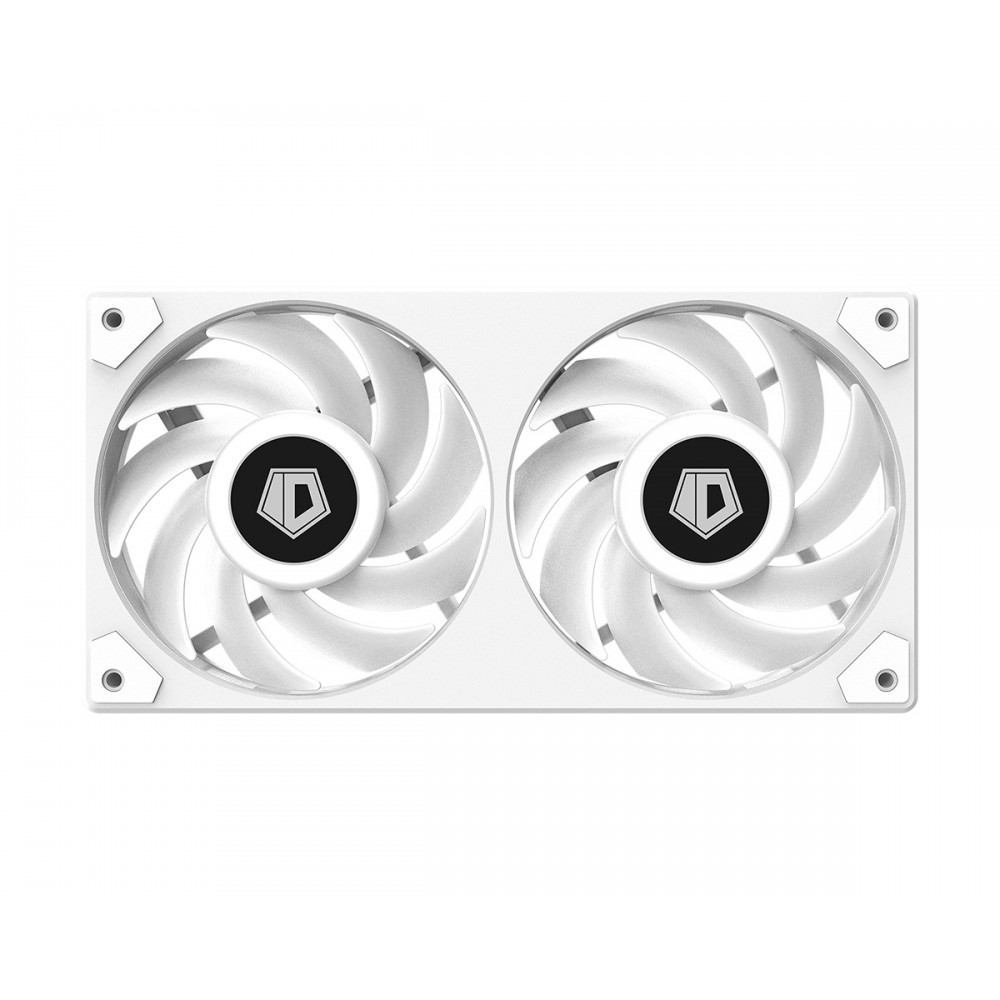 Вентилятор ID-Cooling Icefan 240 ARGB Snow, 245x125x27мм, 3-pin, 4-pin PWM, білий