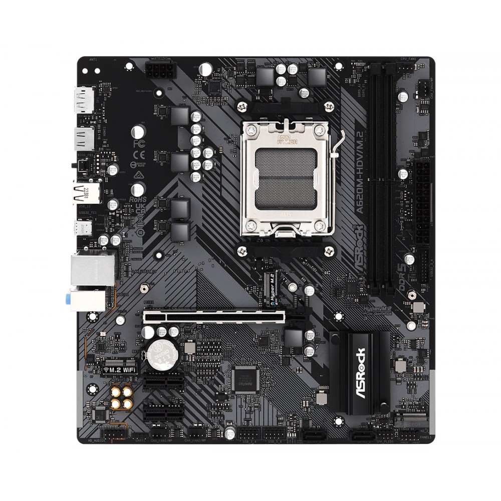 Материнская плата ASRock A620M-HDV/M.2 Socket AM5