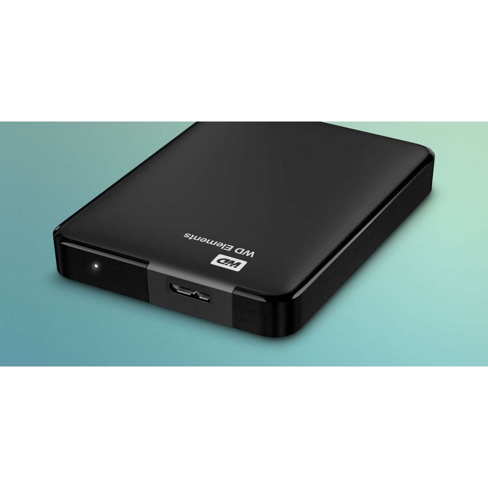 Внешний жесткий диск 2.5" USB 1.0TB WD Elements Black (WDBUZG0010BBK-WESN)