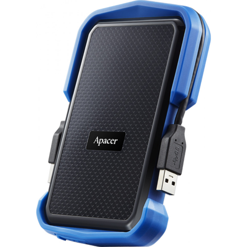 Внешний жесткий диск 2.5" USB 2.0TB Apacer AC631 Black/Blue (AP2TBAC631U-1)