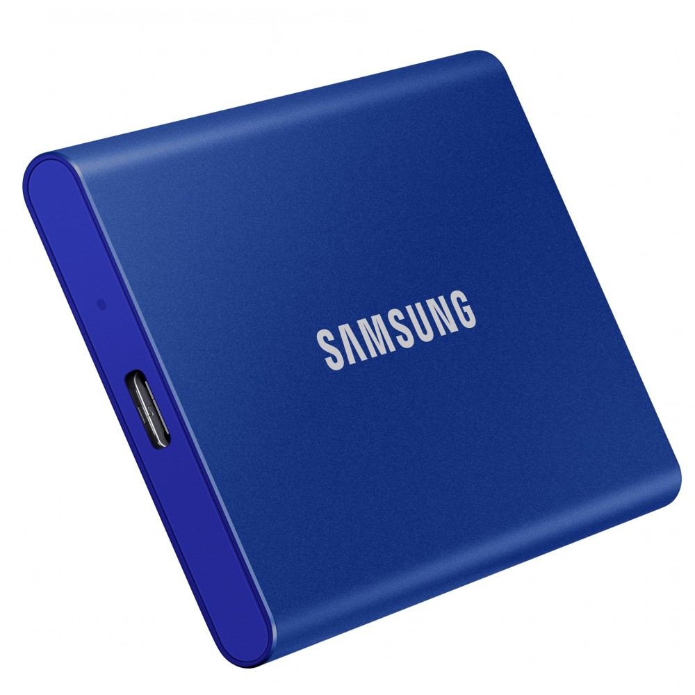 Накопитель внешний SSD 2.5" USB 1.0 TB Samsung T7 Indigo Blue (MU-PC1T0H/WW)