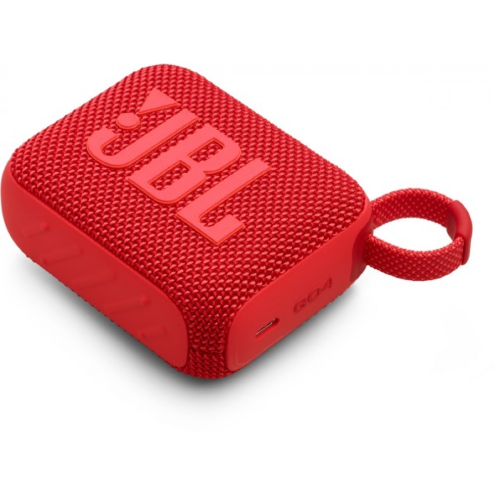 Акустическая система JBL GO 4 Red (JBLGO4RED)