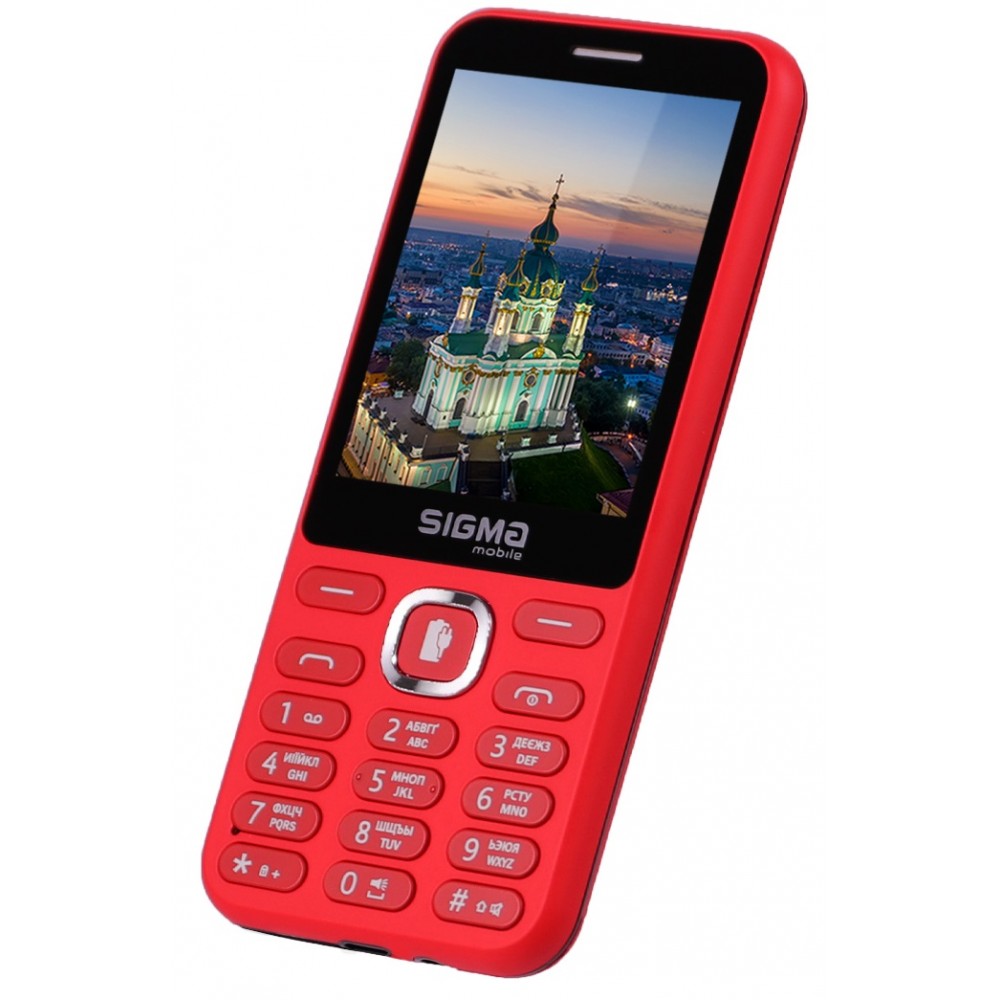 Мобильный телефон Sigma mobile X-style 31 Power Type-C Dual Sim Red