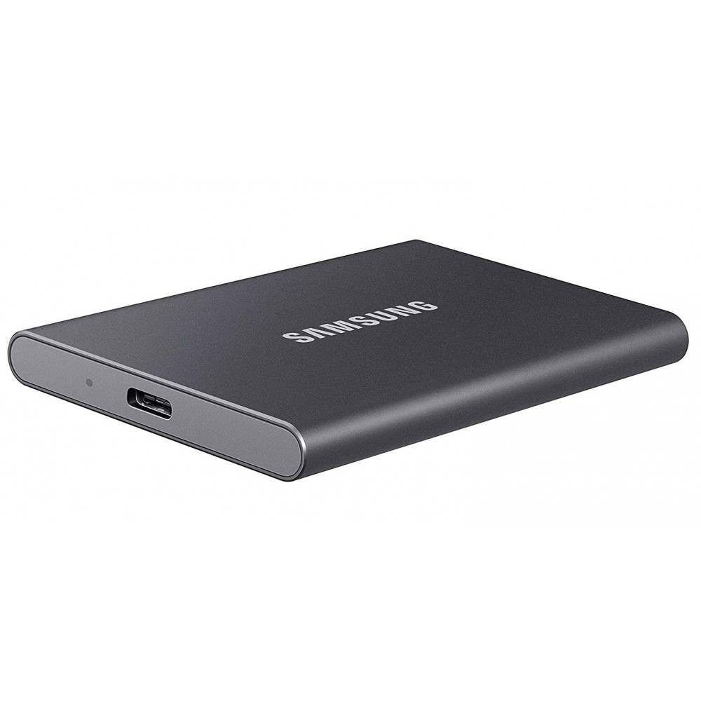 Накопитель наружный SSD 2.5" USB 1.0TB Samsung T7 Titan Gray (MU-PC1T0T/WW)