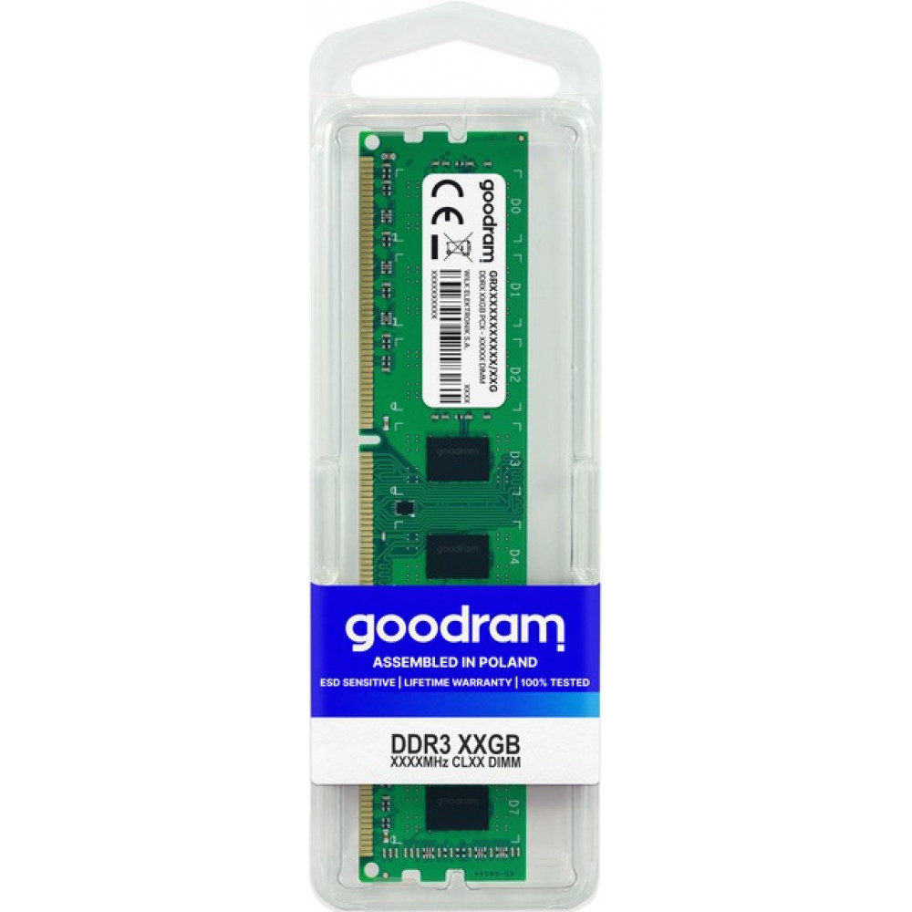 Модуль памяти DDR3 4GB/1333 Goodram (GR1333D364L9S/4G)