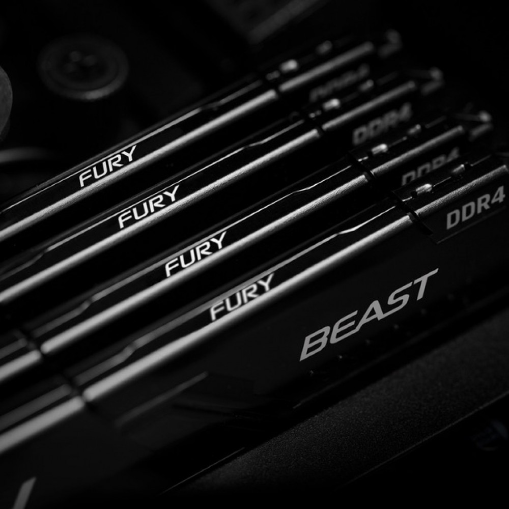 Модуль памяти DDR4 2x16GB/3200 Kingston Fury Beast Black (KF432C16BBK2/32)