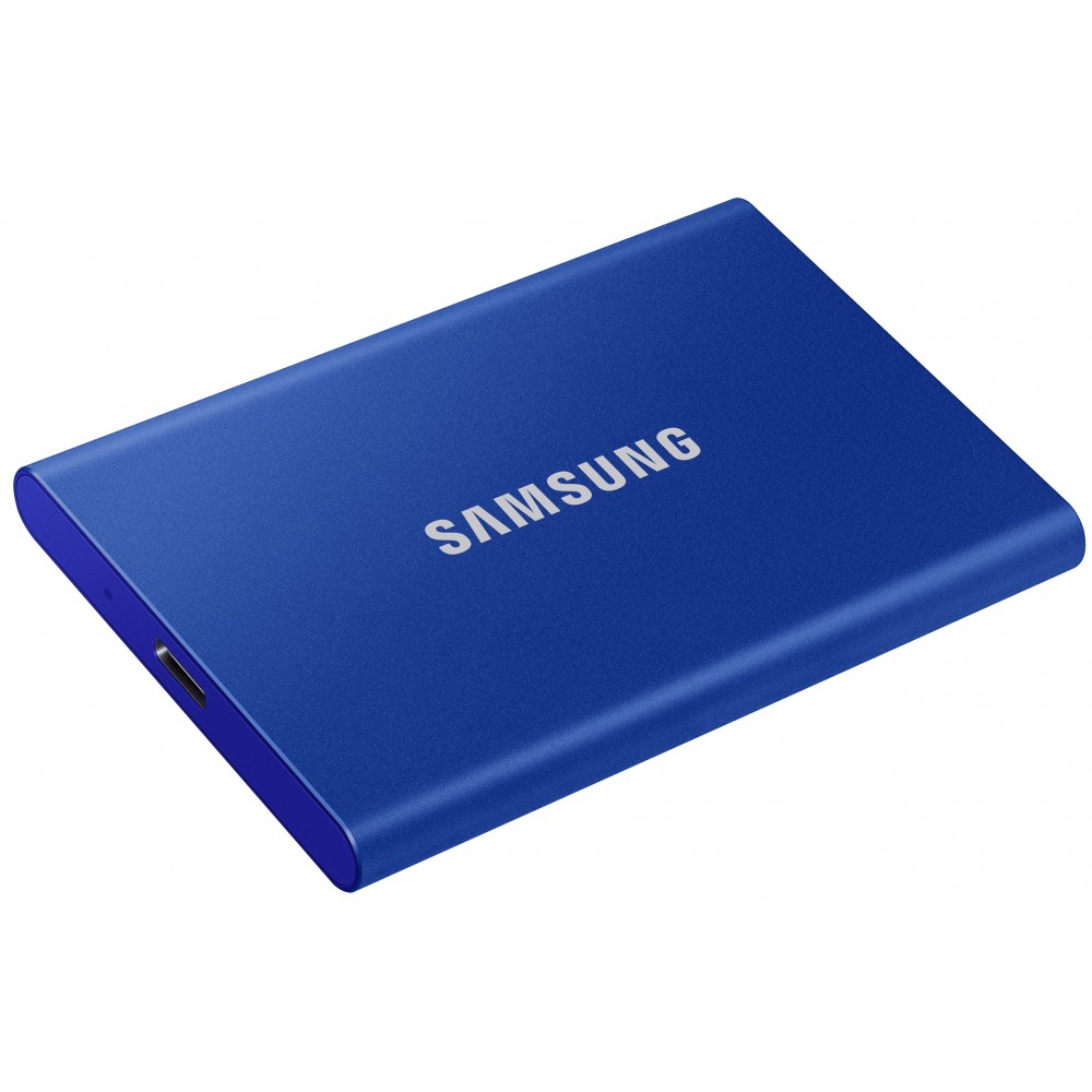 Накопитель внешний SSD 2.5" USB 1.0 TB Samsung T7 Indigo Blue (MU-PC1T0H/WW)