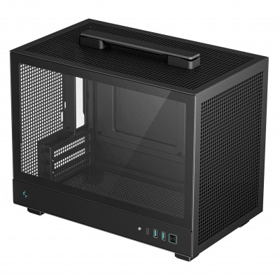 Корпус DeepCool CH160 Black (R-CH160-BKNGI0-G-1) без БП