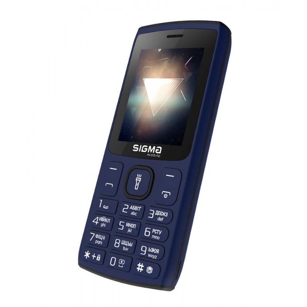 Мобильный телефон Sigma mobile X-style 34 NRG Type-C Dual Sim Blue