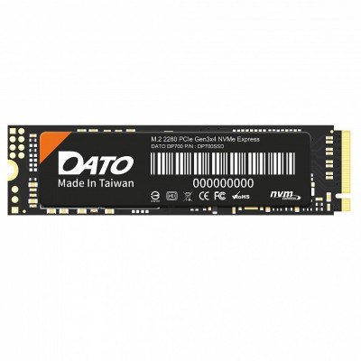 Накопитель SSD 1TB Dato DP700 M.2 2280 PCIe 3.0 x4 NVMe 3D NAND (DP700SSD-1TB)