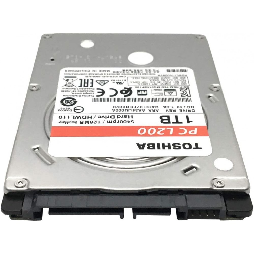 Накопитель HDD 2.5" SATA 1.0TB Toshiba L200 5400rpm 128MB (HDWL110)_Refurbished