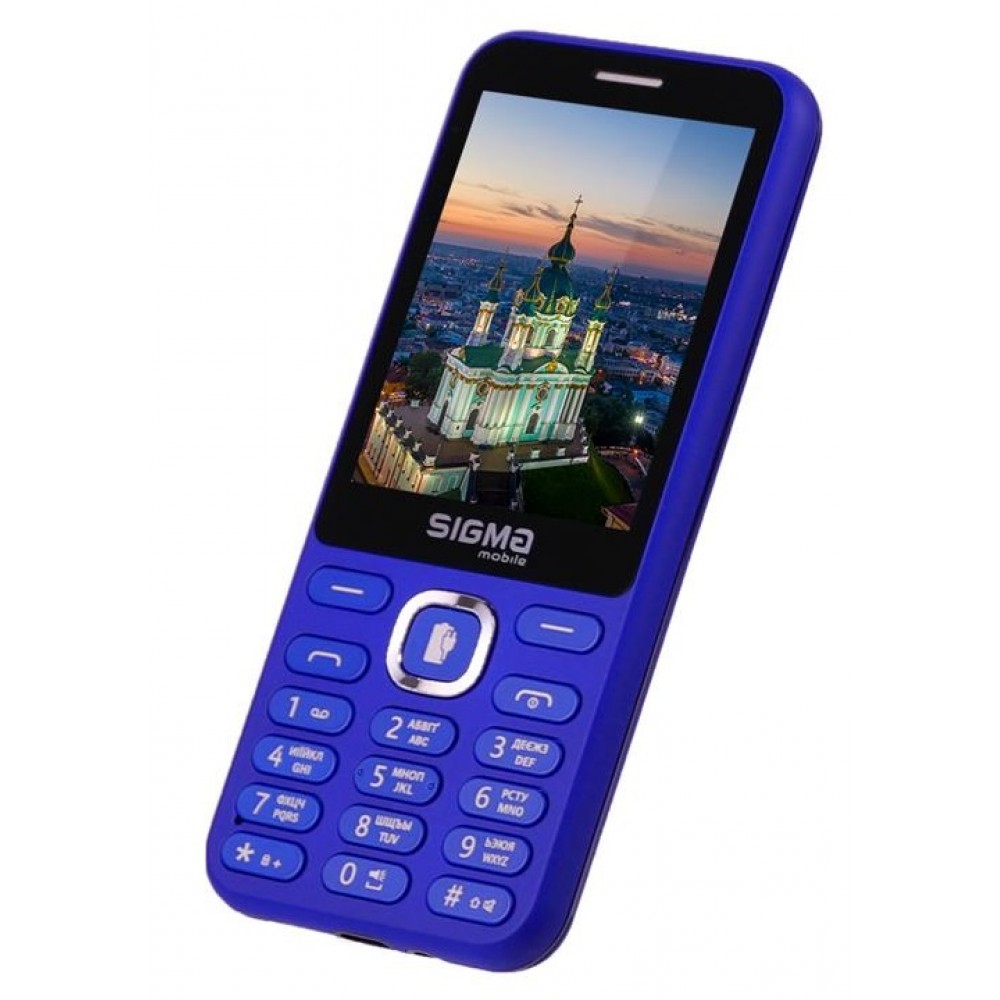 Мобильный телефон Sigma mobile X-style 31 Power Type-C Dual Sim Blue