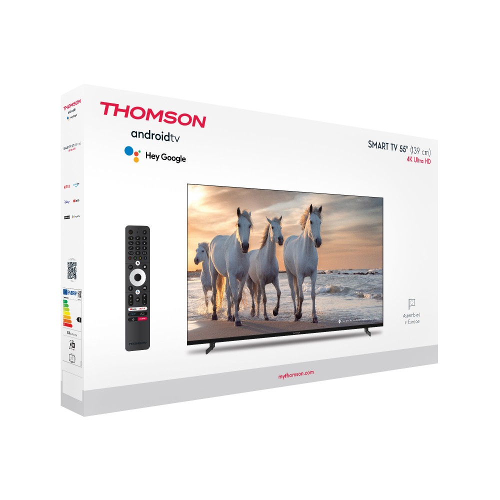 Телевизор Thomson Android TV 55" UHD 55UA5S13