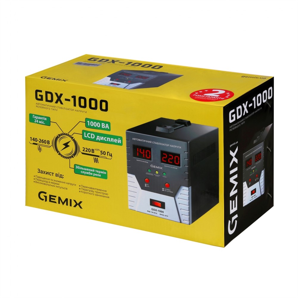 Стабилизатор Gemix GDX-1000