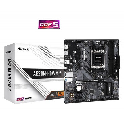 Материнская плата ASRock A620M-HDV/M.2 Socket AM5