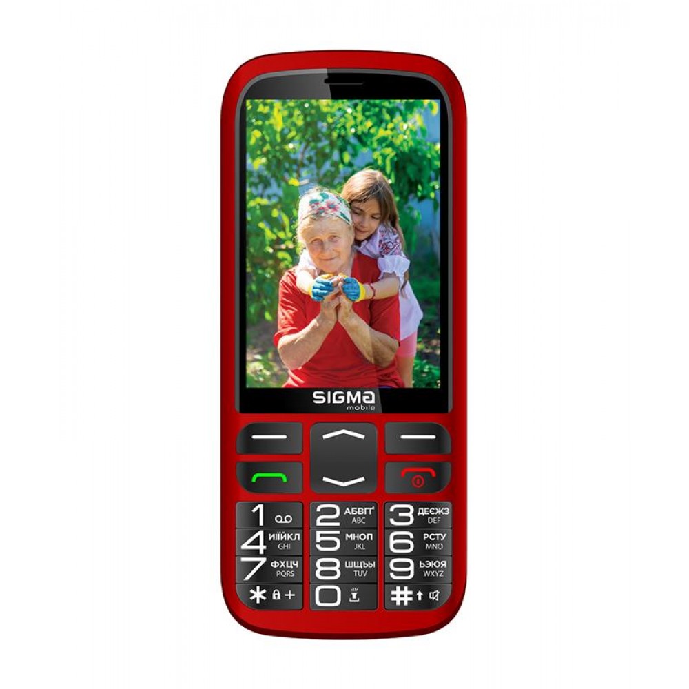 Мобильный телефон Sigma mobile Comfort 50 Optima Type-C Dual Sim Red (4827798122327)