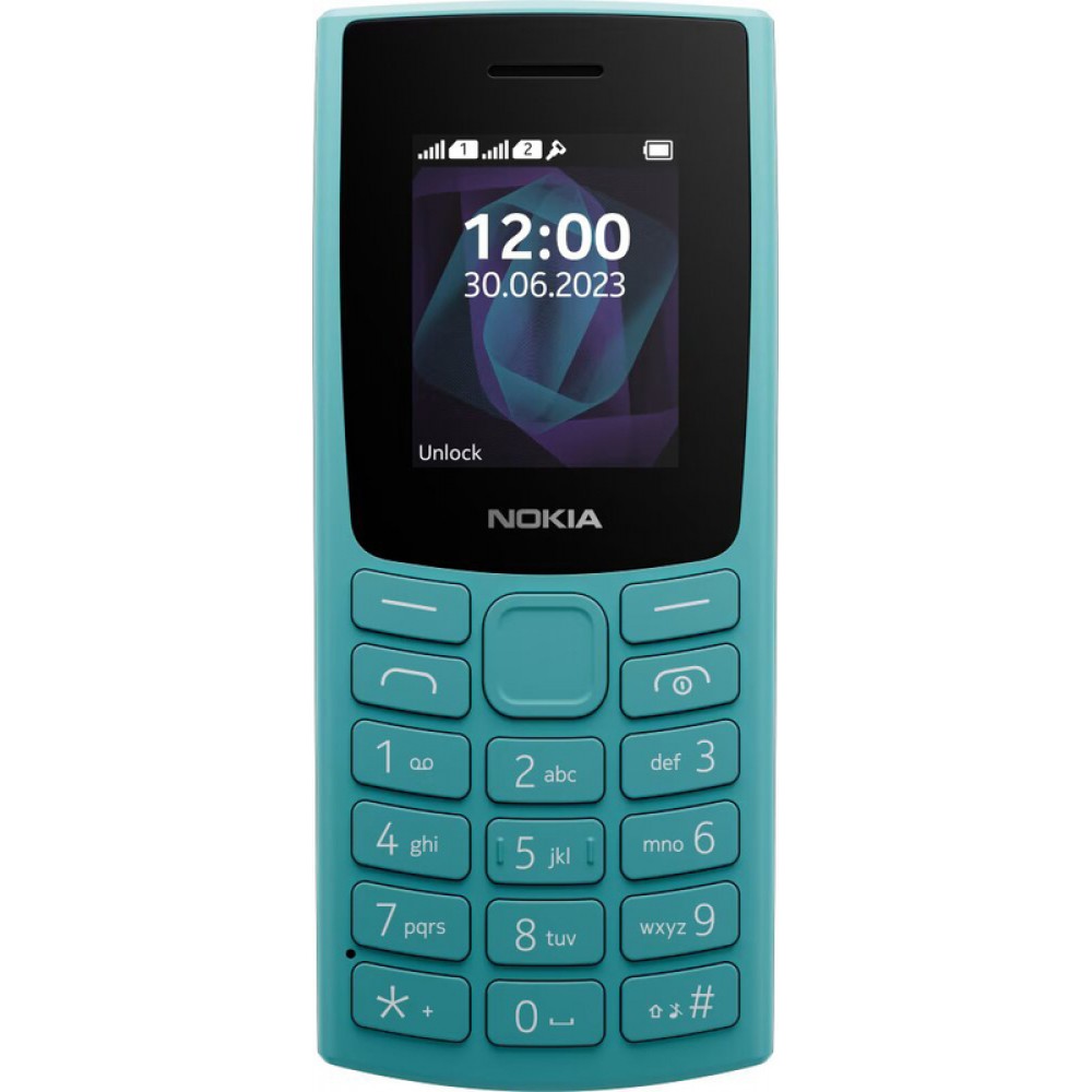 Мобильный телефон Nokia 105 2023 Single Sim Cyan