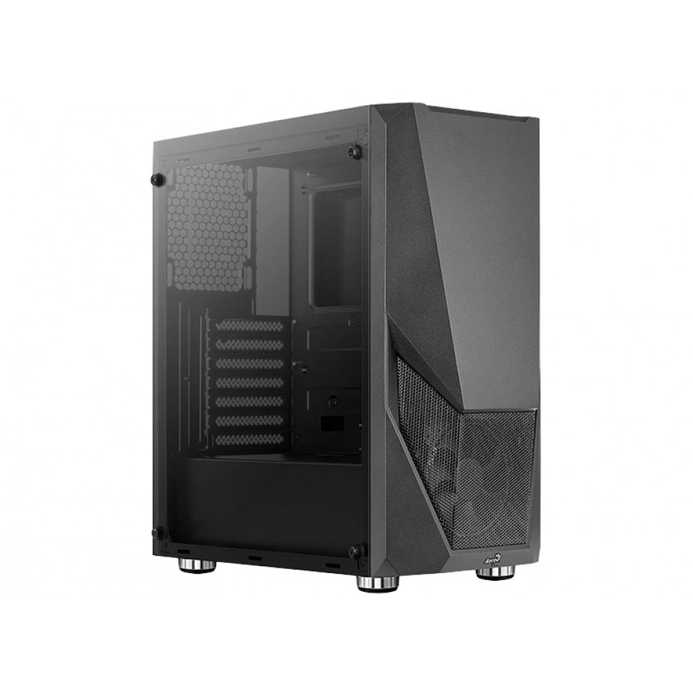 Корпус AeroCool Zauron Saturn FRGB-G-BK-v2 (ACCM-PV23023.11) Black без БП