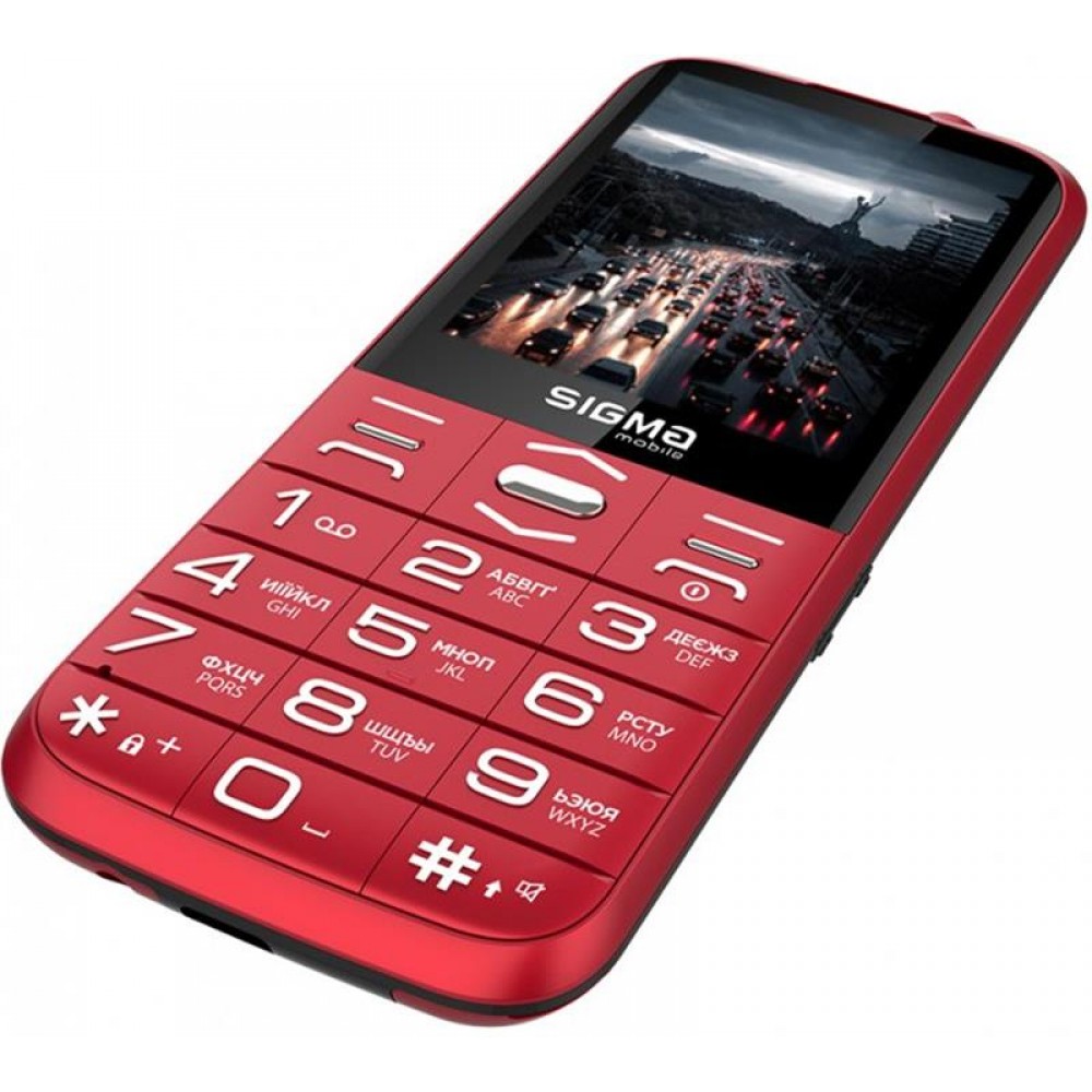 Мобильный телефон Sigma mobile Comfort 50 Grace Dual Sim Red