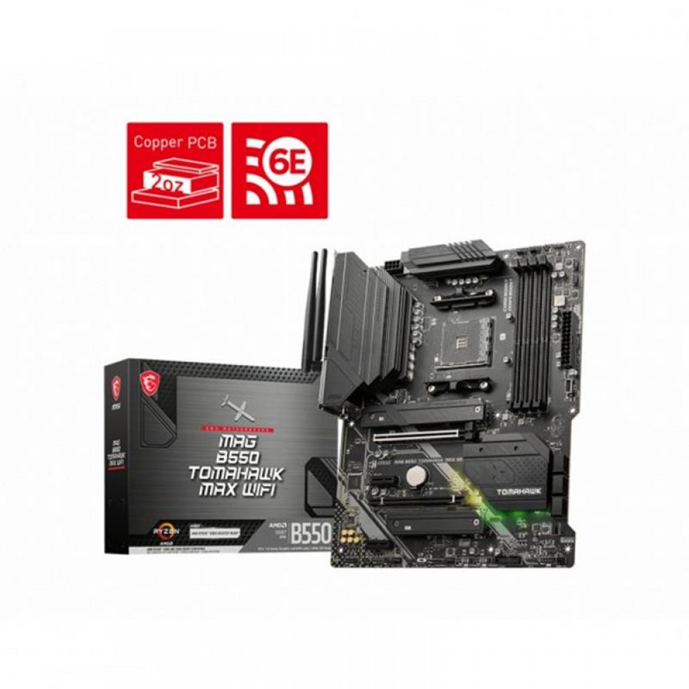 Материнская плата MSI MAG B550 Tomahawk Max WiFi Socket AM4