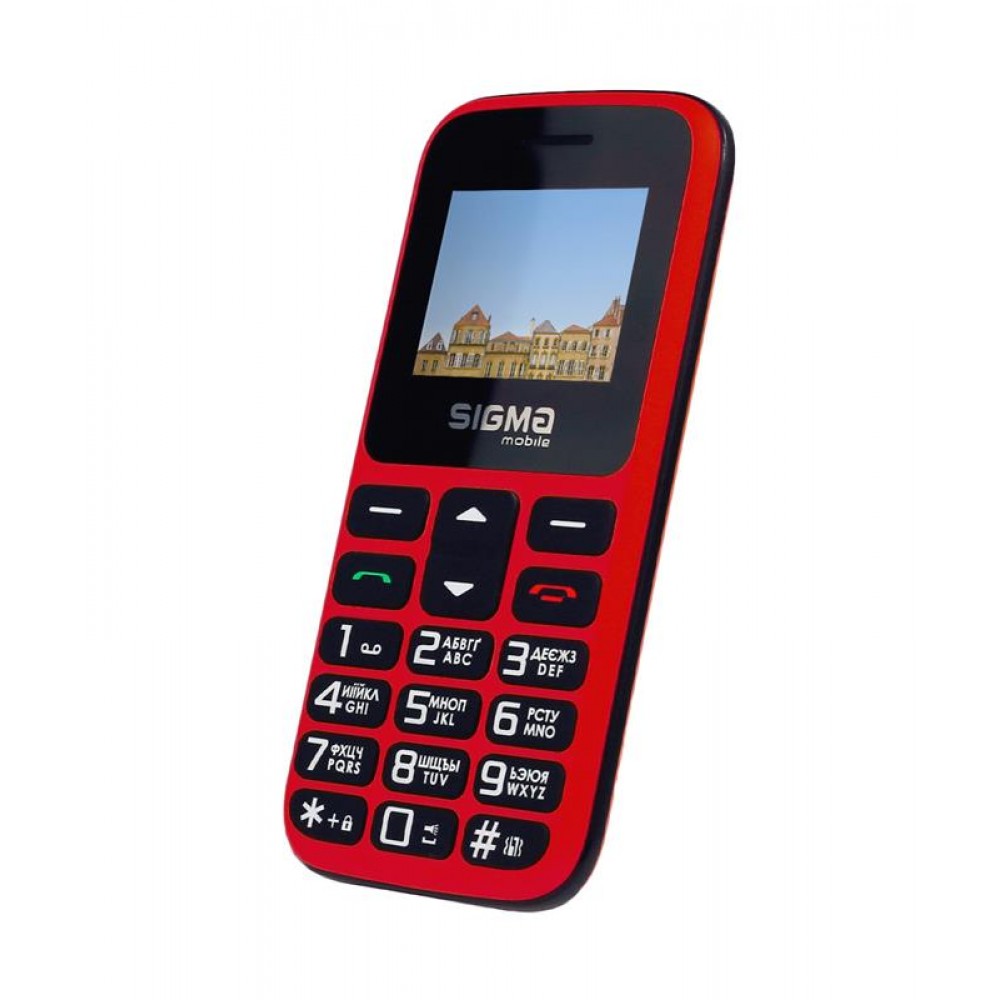 Мобильный телефон Sigma mobile Comfort 50 Hit 2020 Dual Sim Red (4827798120958)