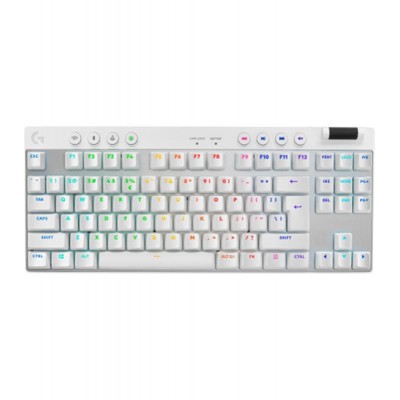 Клавиатура Logitech G PRO X TKL Lightspeed White Tactile (920-012148)