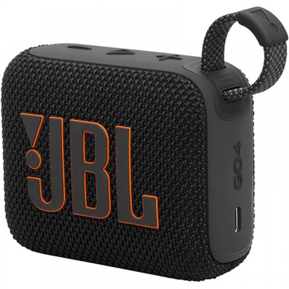 Акустическая система JBL GO 4 Black (JBLGO4BLK)