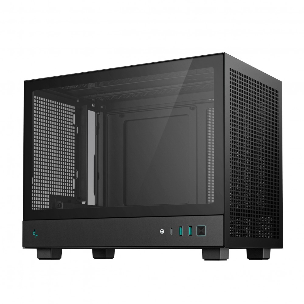 Корпус DeepCool CH160 Black (R-CH160-BKNGI0-G-1) без БП