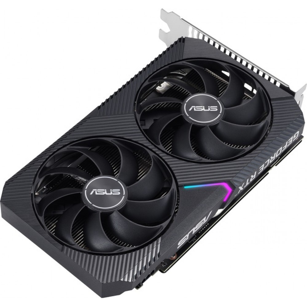 Видеокарта GF RTX 3050 8GB GDDR6 Dual OC V2 Asus (DUAL-RTX3050-O8G-V2)