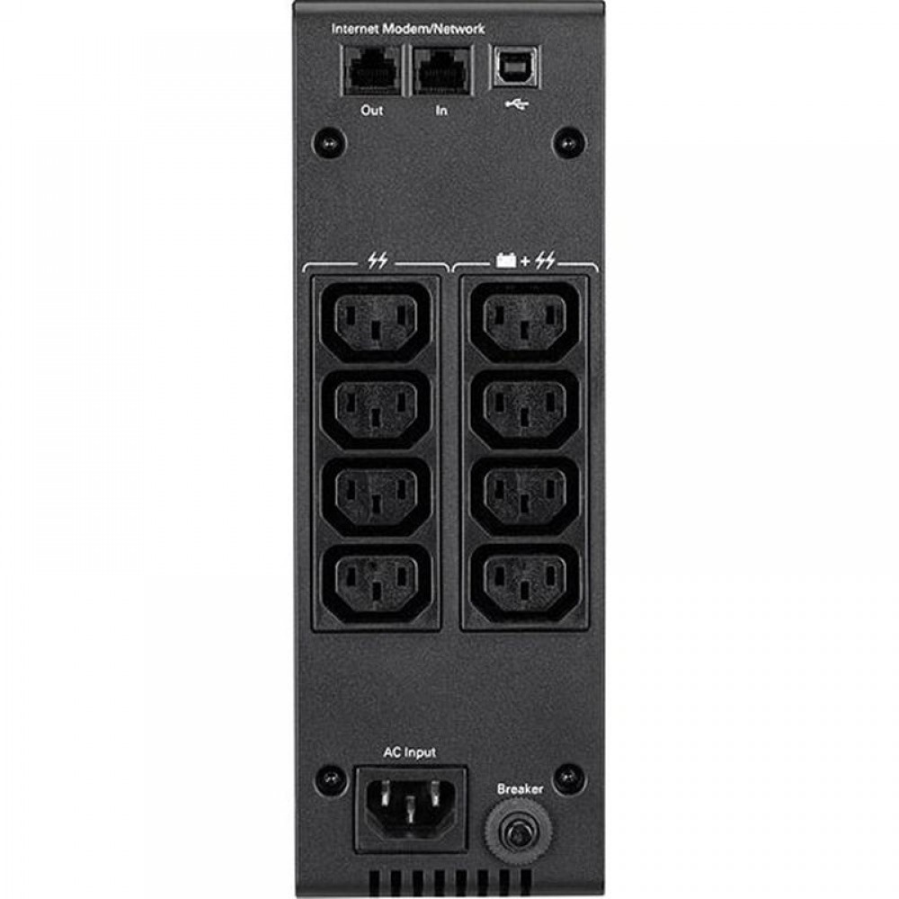 ДБЖ Eaton 5S 1000VA, Lin.int, 8хIEC, USB, RJ11, RJ45, метал (5S1000i)