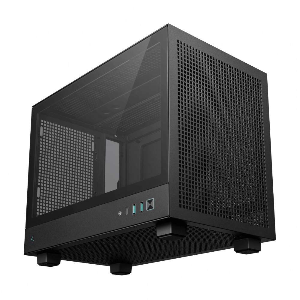 Корпус DeepCool CH160 Black (R-CH160-BKNGI0-G-1) без БП