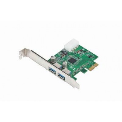 Контроллер PCI-E 2xUSB 3.0 Gembird (UPC-30-2P)