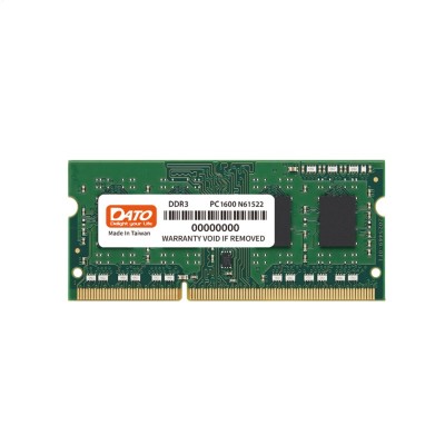 Модуль памяти SO-DIMM 4GB/1600 DDR3 Dato (DT4G3DSDLD16)